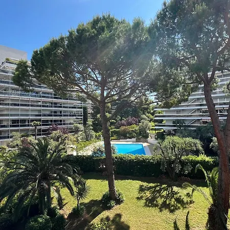 Bel Climatise Avec Piscine Et Parking A Juan Les Pins, A 5 Min Du Centre Et Plages - Fr-1-789-4 Αντίμπ
